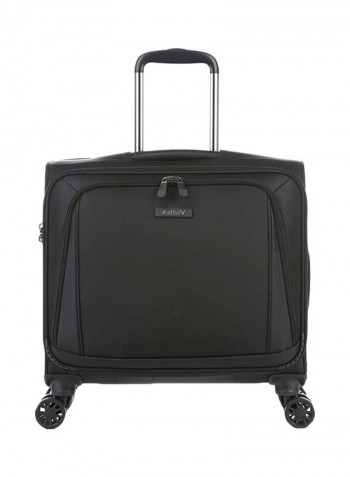 Business 300 4-Wheel Luggage Trolley أسود
