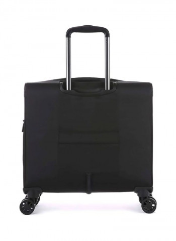 Business 300 4-Wheel Luggage Trolley أسود