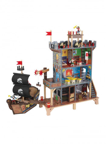 Pirate Cove Playset 30.48 x 30.48 x 63.5cm