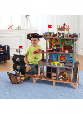 Pirate Cove Playset 30.48 x 30.48 x 63.5cm