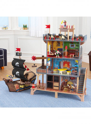 Pirate Cove Playset 30.48 x 30.48 x 63.5cm