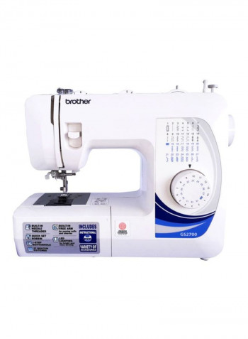 Electric Sewing Machine 90W White/Blue