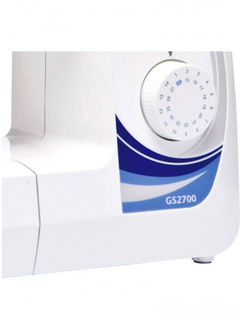 Electric Sewing Machine 90W White/Blue