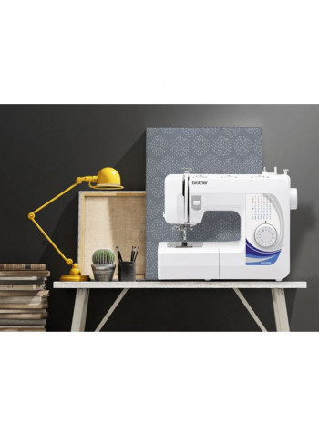Electric Sewing Machine 90W White/Blue