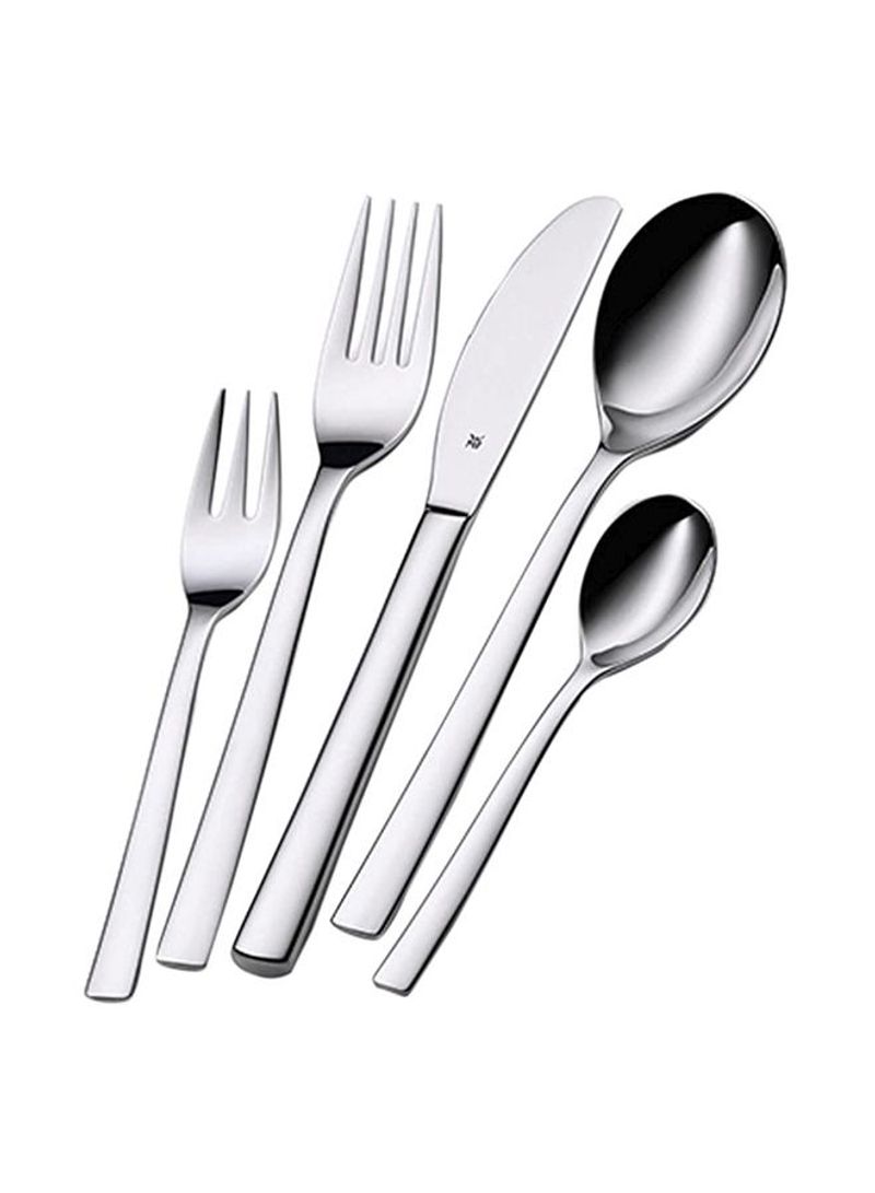 30-Piece Palermo Cutlery Set Silver
