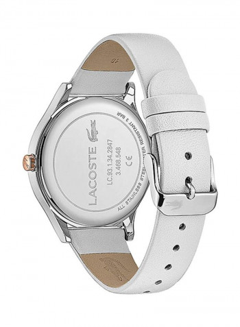 Women's Leather Analog Wrist Watch 2001146