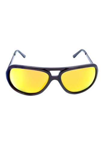 Men's Rimmed Square Sunglasses - Lens Size: 61 mm