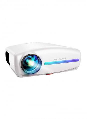 Native 1080P Full HD LED Projector S2 White