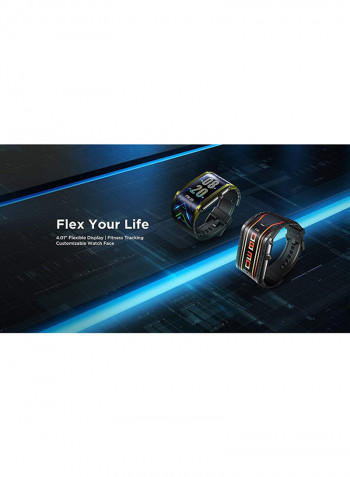 SmartWatch Flexible Amoled Display With eSIM Black