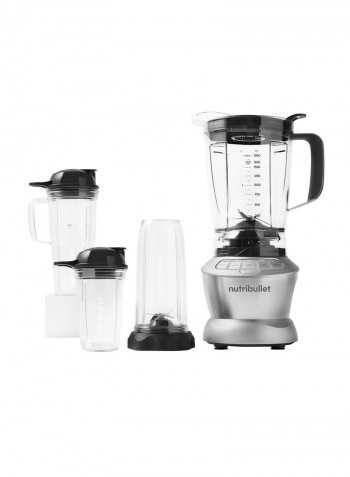 11-Piece Full Size Multi-Function Blender + Combo Set 1.8 l 1200 W NBC-12A & Item Code- NBC-1110A Silver/Black/Clear