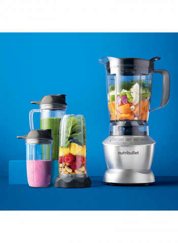 11-Piece Full Size Multi-Function Blender + Combo Set 1.8 l 1200 W NBC-12A & Item Code- NBC-1110A Silver/Black/Clear