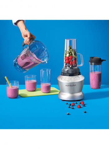 11-Piece Full Size Multi-Function Blender + Combo Set 1.8 l 1200 W NBC-12A & Item Code- NBC-1110A Silver/Black/Clear