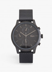 Men's Black L12.12 Chronograph Leather Watch reviews Men's Black L12.12 Chronograph Leather Watch