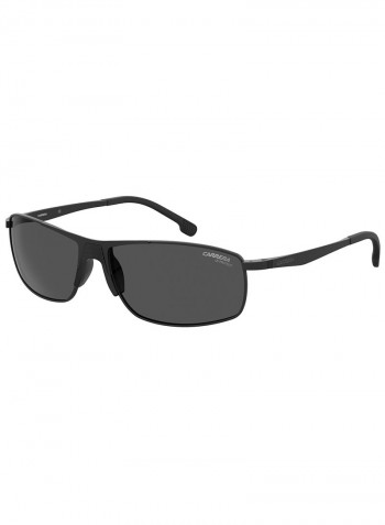 Men's Rectangular Frame Sunglasses - Lens Size: 60 mm