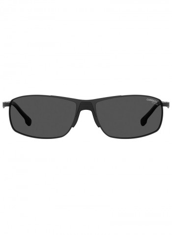 Men's Rectangular Frame Sunglasses - Lens Size: 60 mm