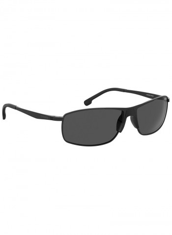 Men's Rectangular Frame Sunglasses - Lens Size: 60 mm