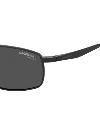Men's Rectangular Frame Sunglasses - Lens Size: 60 mm
