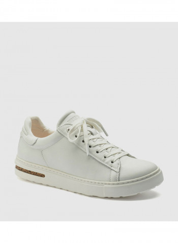 Lace Up Stylish Low Top Sneaker White