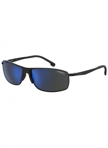 Men's Rectangular Frame Sunglasses - Lens Size: 60 mm