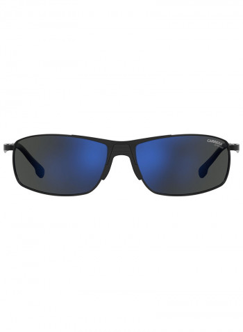 Men's Rectangular Frame Sunglasses - Lens Size: 60 mm