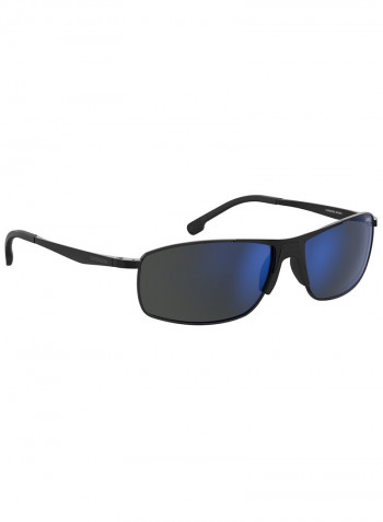 Men's Rectangular Frame Sunglasses - Lens Size: 60 mm
