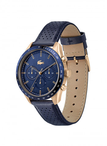Men's Boston Leather Chronograph Watch 2011111