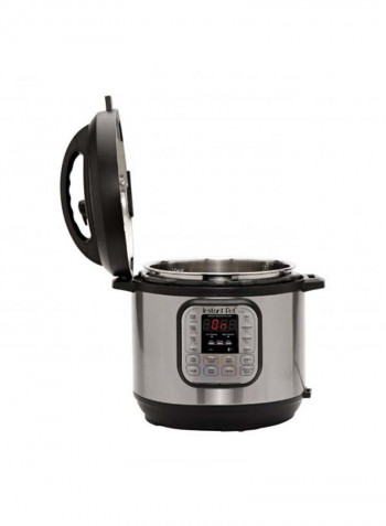 DUO 8, 7-in-1 Multi-Use Electric Programmable Pressure Cooker, 14 smart programs, Stainless Steel inner pot, Advanced Safety Protection 7.6 l 1200 W INP-113-0007-01 Black & Stainless steel