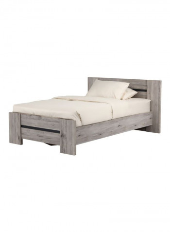 Evi Single Bed Light Brown 120x200cm