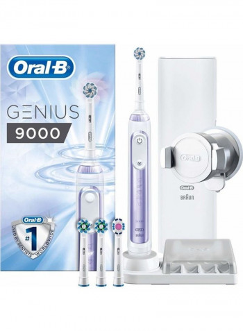 Genius 9000 Electric Rechargeable Toothbrush Orchid Purple 11 X 22 X 25cm