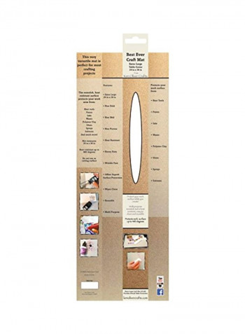 Best Ever Craft Mat Brown