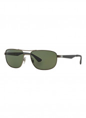 Men's Polarized Square Sunglasses - Lens Size: 61 mm