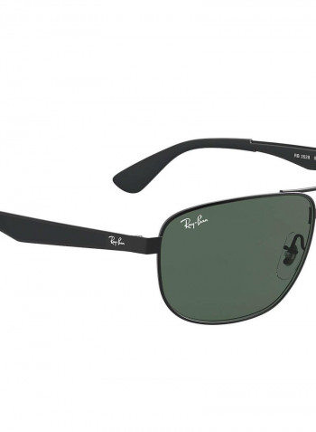 Men's Polarized Square Sunglasses - Lens Size: 61 mm