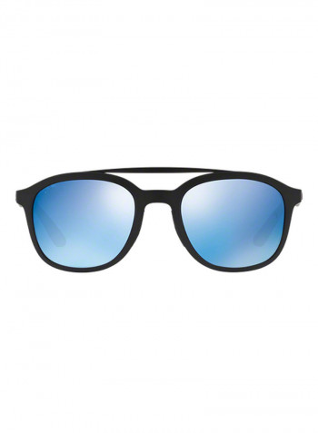 Men's Full Rim Square Sunglasses - Lens Size: 53 mm