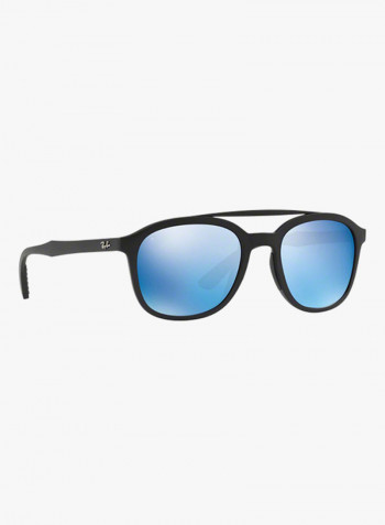 Men's Full Rim Square Sunglasses - Lens Size: 53 mm