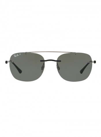 Men's Square Sunglasses - Lens Size: 55 mm