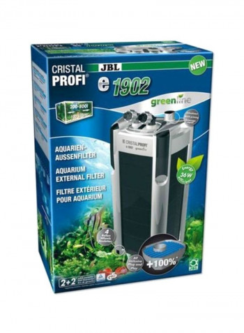 Cristalprofi Greenline Uk-Plug Grey/Black 18x20x40cm