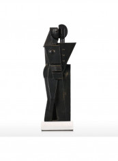 Hug Abstract Statue Modern Art Black 11 x 7.5 x 34cm