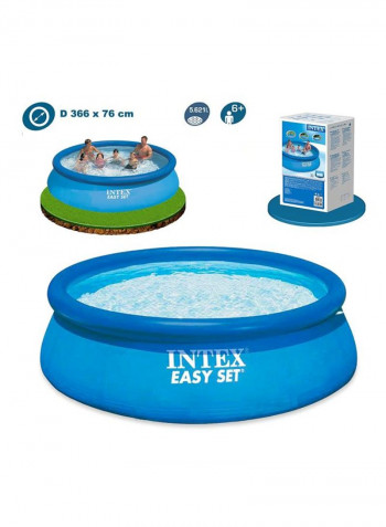 Easy Set Inflatable Pool With Filter Pump