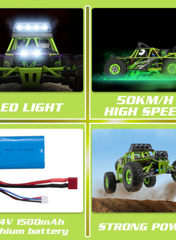 1/12 4WD 50km/h 2.4G High Speed Off-Road Cross-Country RC Truck 42cm