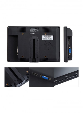 HD Monitor For DSLR 7centimeter Black