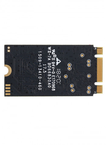 M.2 SATA SSD Internal Hard Drive 256GB Black/Gold/White
