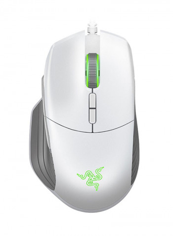 Basilisk Ergonomic FPS Gaming Mouse 124 x 75 x 43millimeter Mercury White