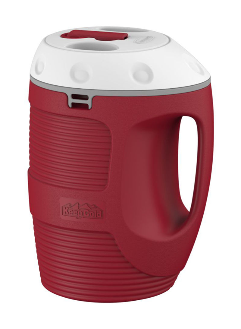 24-Piece Keep Cold Thermal Jug Red 19 x 26centimeter