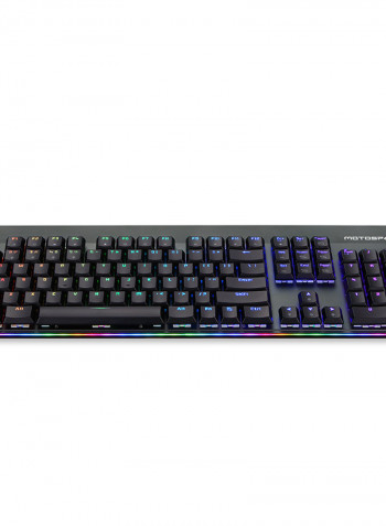 GK81 Mechanical Wired Keyboard - English Black