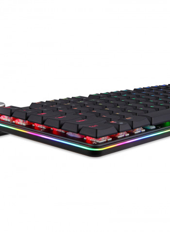 GK81 Mechanical Wired Keyboard - English Black