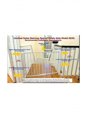 Stairway Angle Safety Gate