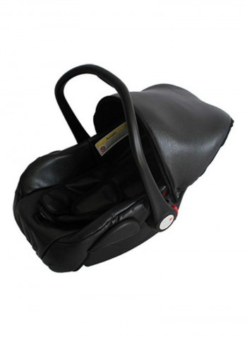 Newborn Infant Handcarry  Leather Stroller