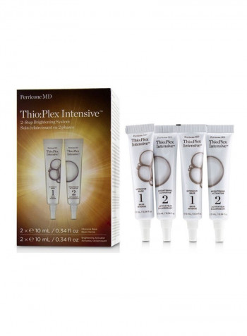 Pack Of 4 Thio: Plex Intensive 2-Step Brightening System 10ml
