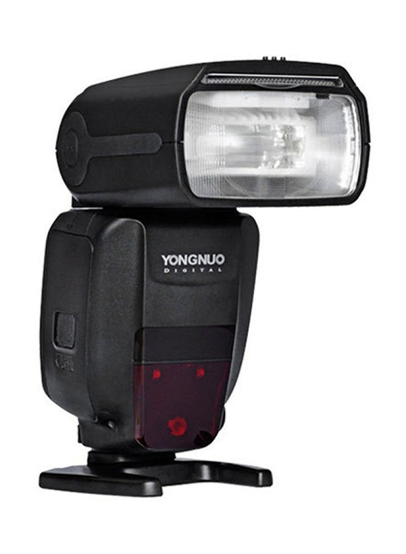 External Flash Light For Canon Camera Black