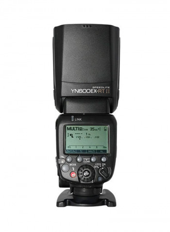 External Flash Light For Canon Camera Black